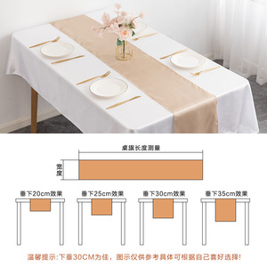 Camino de mesa personalizado barato para decoración de Bodas de hotel de lujo, camino de mesa para bodas - Product Image 6