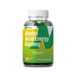 自有品牌支持氨基酸软糖提供能量力量肌肉，增强共60支