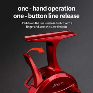 Carrete de Pesca con Mosca y Hielo <span class=keywords><strong>3</strong></span>.6:1 al por Mayor, <span class=keywords><strong>3</strong></span>+1BB, Portátil, Invernal, Ultra Suave, de Metal, para Balsa - Product Image 4