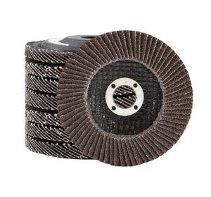 Prix de gros 40 Grit <span class=keywords><strong>Disque</strong></span> <span class=keywords><strong>à</strong></span> lamelles en oxyde d'aluminium 4 1/2 pouces <span class=keywords><strong>Disque</strong></span> <span class=keywords><strong>à</strong></span> lamelles abrasif 115mm pour métaux durs - Product Image 3