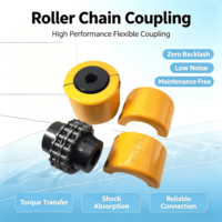 Accouplement à chaîne flexible KC SFS, dents trempées, construction robuste, protection intégrée, garantie 1 an, OEM