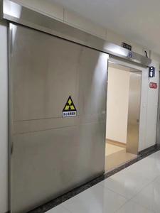 Porta Automatica Elettrica Moderna con Protezione da Radiazioni per Sala TC Ospedaliera, Reparto Radiologia e Medicina Nucleare - Product Image 2