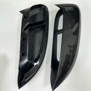 กระจังหน้าคาร์บอนไฟเบอร์รุ่นใหม่ล่าสุดสำหรับ 718 <span class=keywords><strong>RS</strong></span>, 718, 982 Cayman <span class=keywords><strong>RS</strong></span> พร้อมฝาครอบช่องลมด้านข้าง (รุ่นใหม่) - Product Image 3