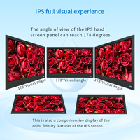 Disponible en Stock: Marco de Fotos Digital de 21.5 Pulgadas, 1920*1080 IPS Full HD FHD, Plástico, con Ranura para Tarjeta SD, para la Familia