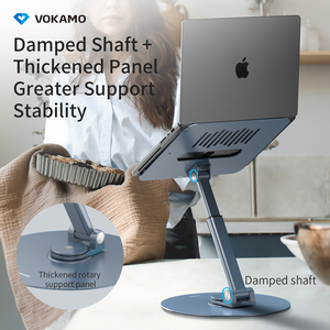 Soporte Ajustable para Portátil de Aleación de 360 Grados, Soporte Giratorio y Plegable para Portátil para Macbook/Lenovo/ASUS/DELL/HP/<span class=keywords><strong>HUAWEI</strong></span> - Product Image 4