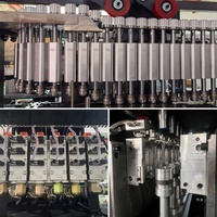 Molde de Soplado para Botellas de PET de 8 Cavidades con Componentes PLC y SMC para Máquina Automática de Moldeo por Soplado y Estirado