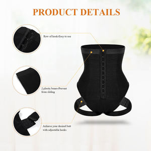 Dropshipping 2025 Bikini estilo 3 gancho Shaper doble compresión BBL pantalones cortos transpirables fajas colombianas entrenador de cintura Shaper - Product Image 3