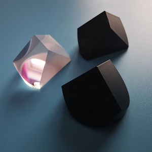 Vidrio óptico BK7/K9, Prisma de inspección de vidrio de sílice fundido, precisión de ángulo de 5" - Product Image 3