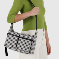Bolso Bandolera Qetesh de Nailon Impermeable, Portátil, de Alta Calidad, Gran Capacidad, para Uso Diario, Unisex, con Logotipo Personalizado
