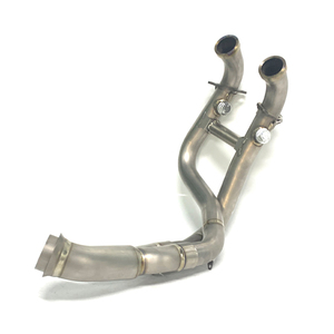 Sistema de escape de motocicleta de titanio de alto rendimiento para <span class=keywords><strong>KTM</strong></span> <span class=keywords><strong>890</strong></span> Duke <span class=keywords><strong>Adventure</strong></span> tubo de escape codo de tubo de escape delantero - Product Image 1