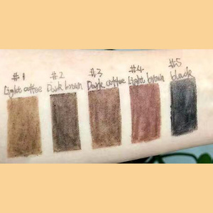 Échantillons du vendeur Logo personnalisé <span class=keywords><strong>Crayon</strong></span> à <span class=keywords><strong>sourcils</strong></span> double 5 couleurs Eyeliner imperméable pour les yeux Maquillage personnalisable avec ingrédients minéraux - Product Image 5