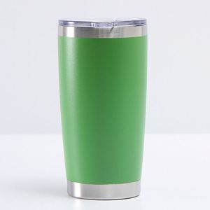 20oz Wide Mouth Vacuum Car Tumbler Stainless Steel Cold <b>Beer</b> Juice Drink Mug - Product Image 2