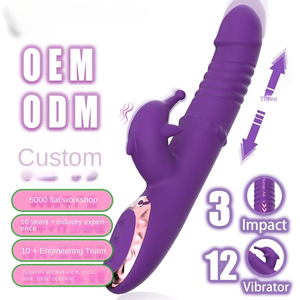 <strong>Dolphin</strong> Rabbit Rotating Bead Massage Vibrating Stick for Men and Women - <strong>Adult</strong> Health Care <strong>Toys</strong> - Product Image 1