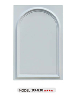 Porte d'appartement minimaliste en PVC HDF, écologique et étanche, de qualité ENF E0, pour hôtel, chambre et cuisine – Meilleures ventes OEM