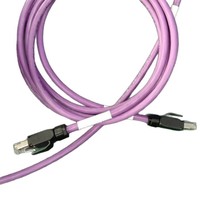 Kabel Rakitan Terpuntir Custom Rj45 8p8c Mx1.25 8pin Molex Picoblade, Kabel Elektronik Inti Tembaga Nylon Pbt untuk Peralatan Rumah Tangga