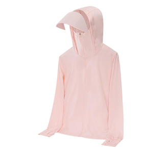 Manteau décontracté de protection solaire à séchage rapide avec chapeau à capuche-<span class=keywords><strong>Veste</strong></span> <span class=keywords><strong>anti</strong></span>-<span class=keywords><strong>UV</strong></span> par Sun-protective Clothing - Product Image 4