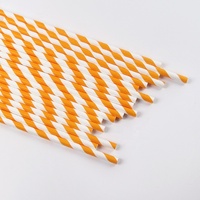 Pailles en papier multicolores de qualité alimentaire, écologiques, entièrement biodégradables, jetables, de qualité supérieure, pour les fêtes