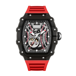 Dessio Men's Luxury <b>Skeleton</b> <b>Automatic</b> Mechanical <b>Watch</b> with Original Movement Custom Logo Wrist Replacement Parts - Product Image 1