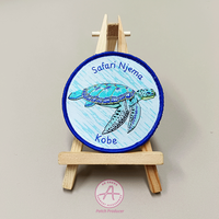 AoSheng Patch tissé Offre Spéciale nouvelle conception fer personnalisé sur badges tissés production de masse patchs pour vêtement