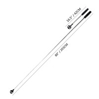 Récupérateur de balles de golf portable très demandé, accessoires de golf durables, télescopique 80 pouces en acier et alliage d'aluminium, noir