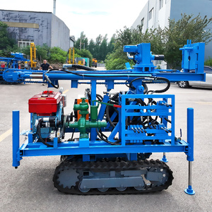 180m 200m 6inch DTH Crawler DIESEL giếng khoan giếng nước Giàn Khoan cho máy khoan giếng nước giá - Product Image 2