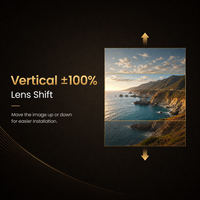 Projecteur laser portable intelligent Android C5 Ultra C3 Ultra 4400lm 4K pour home cinéma vidéo Beamer Proyector