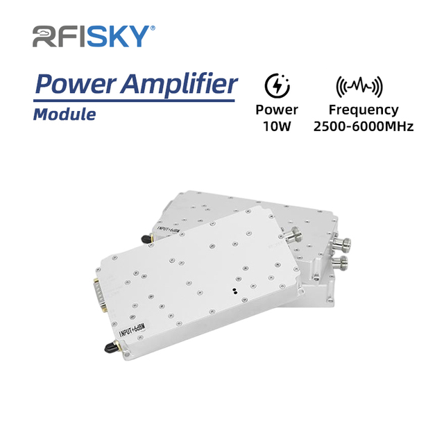 10W 2500-6000MHz Amplifier Module RF Power Amplifier Module for UAV FPV Systems