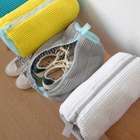 Sac de lavage portable pour chaussures de football, sac de lavage pour machine à laver, sac de voyage pour le nettoyage de la poussière et du linge