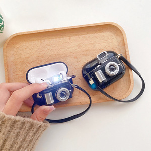 Unique 3d <strong>Cool</strong> Retro Mini Camera Design <strong>Case</strong> Toys Silicone Cover for <strong>Airpod</strong> 4 3 2 Earphone <strong>Case</strong> for Airpods Pro 2 <strong>Cases</strong> Gen 3 - Product Image 4