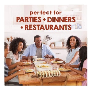 Soporte para tortitas <span class=keywords><strong>mexicano</strong></span> de burrito personalizado, estante para tacos en forma de W, bandeja para tacos de bambú con asa - Product Image 5