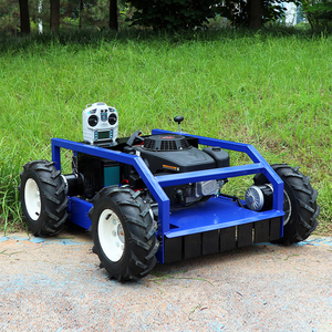 Công Nghiệp 7.5HP <span class=keywords><strong>Mini</strong></span> Robot Máy Cắt Cỏ 4-Động Cơ Đột Quỵ <span class=keywords><strong>196cc</strong></span> Chuyển Gấp Xử Lý Không Dây Điều Khiển Từ Xa DIY Máy Cắt Cỏ - Product Image 3