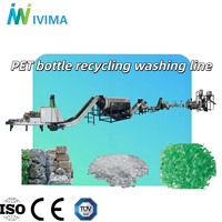 Línea de Lavado y Reciclaje de Botellas de PET Estable y de Alto Rendimiento