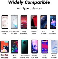 Écouteurs filaires USB-C son stéréo casque filaire avec micro contrôle du volume casque filaire intra-auriculaire confortable pour appareils Android