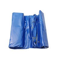Bâche de camion en PVC enduit haute élasticité et imperméable, tissée en maille warp, style uni, pour couverture de conteneur
