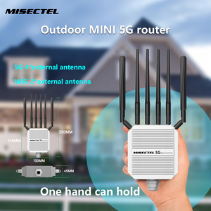 جهاز توجيه CPE خارجي من MISECTEL X62 5G NR SA NSA مع منافذ Gigabit وان/لان passhr VPN WiFi 6 للمنزل شبكة 4G LTE - Product Image 2