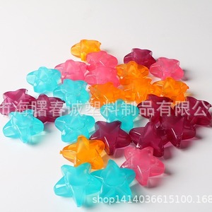 Cubitos de hielo de plástico Chuncheng, cuadrados, de 24 mm, coloridos, para caja de regalo de boda - Product Image 4