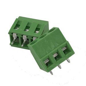 Đầu Nối Khối Thiết Bị Đầu Cuối Trục Vít PCB 5.08Mm Có Thể Được Nối XK128L-5.08MM 2PIN 3PIN - Product Image 3