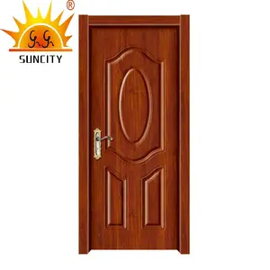 Sun City Paint Colors Wood Room Doors Polymer Modern White Color Solid Wood Room Door Designs in Pakistan