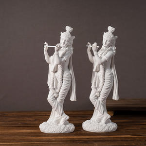 <span class=keywords><strong>Krishna</strong></span> hint İlahi reçine heykelcik sınır ötesi güneydoğu asya dekoratif buda heykeli ev masaüstü el sanatları knick-knhack - Product Image 2