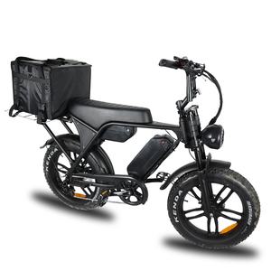 Электровелосипед Vomo C80 Max с двумя аккумуляторами, двухместный, колеса 20*4 дюйма, склад ЕС, V8 250W, фэтбайк, цена, 48В - Product Image 2