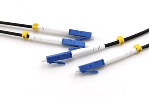 CPRI LC UPC SMG657A2 2core 7.0mm LSZH Black 10M Fiber <strong>Patch</strong> <strong>Cord</strong> With <strong>3</strong>.0mm Branch Armored Cable. - Product Image 5