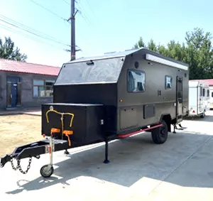 2023 phong cách mới tùy chỉnh xe kéo du lịch di động ngoài trời Caravan nhà RV cắm trại với thiết bị hiện đại