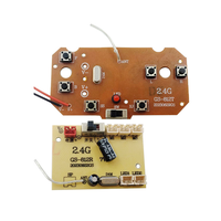 Carte de circuit imprimé émetteur-récepteur Sharphy 6CH pour télécommande de voiture RC, pièces de jouets télécommandés