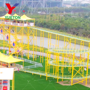 유리 워터 슬라이드 스카이슬라이드 롤러코스터 야외용 - Product Image 4