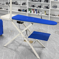 BT-1800 planche à repasser industrielle chauffante sous vide configuration de lit cylindrique pliante mécanisme d'alimentation manuelle point de surjet nouveau