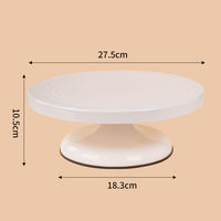 Plateau tournant électrique multifonctionnel pour la décoration de gâteaux avec pédale pour un glaçage et une couverture de crème automatisés