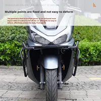 Protector de Motor para Motocicleta PCX 160 WH150T 2025 de Alta Resistencia, Barra Anticaídas y Protector de Tubo de Escape, Kit de Protección Completa