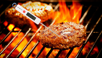 Pabrik SW menjual makanan instan Baca dapur termometer BBQ memanggang makanan cair memanggang dengan tampilan LCD Probe