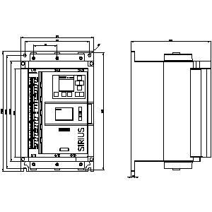 Module de disjoncteur de coffret de commande de moteur industriel 3RW5526-1HA14 pour équipement électronique - Product Image 2
