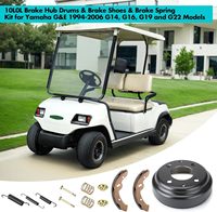 Golf arabası fren tamir kiti G14 için fren Hub davul ayakkabı bahar OEM JU0-G6521-00-00 JN6-F5331-00-01 JN3-F5331-00 içerir